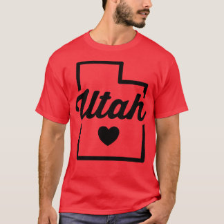 ユタ州の愛の概要ヴィンテージ Tシャツ
