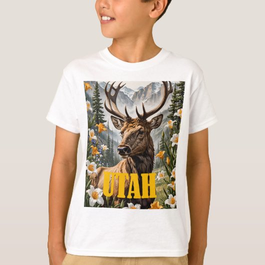 ユタ州の愛をこめて Tシャツ (正面)