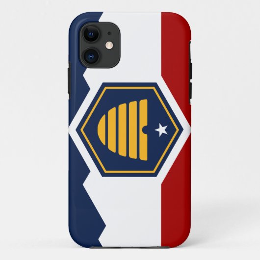 ユタ州の新州 Case-Mate iPhoneケース (裏面)