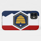 ユタ州の新州 Case-Mate iPhoneケース (裏面(横))