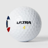 ユタ州の旗をデザインしたWilsonゴルフボール ゴルフボール (ロゴ)
