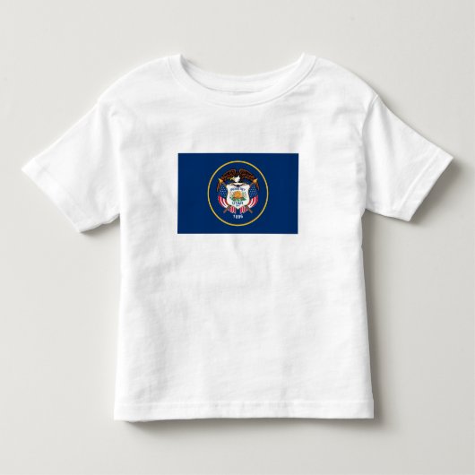 ユタ州の旗 トドラーTシャツ (正面)