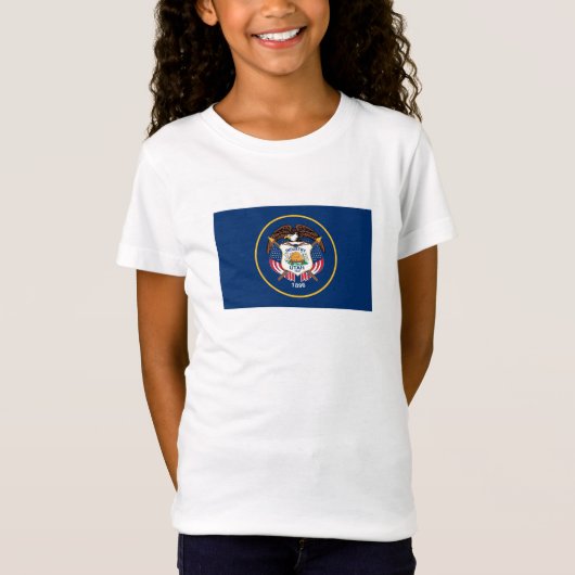 ユタ州の旗 Tシャツ (正面)