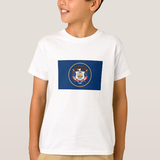 ユタ州の旗 Tシャツ (正面)