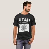 ユタ州の旗 Tシャツ (正面フル)