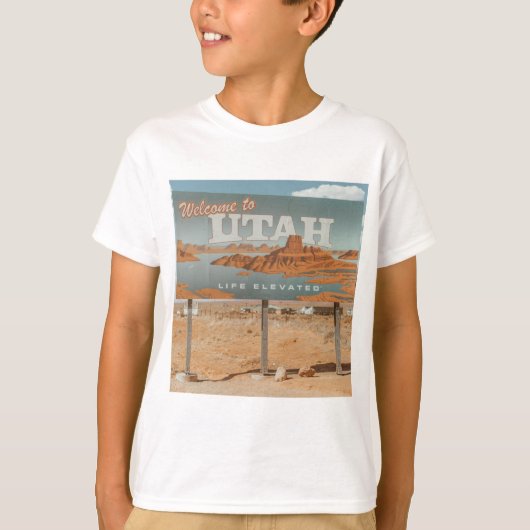 ユタ州の生活上昇 Tシャツ (正面)