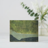 ユタ州の第二次世界大戦の地図ノルマンディビーチ ポストカード (スタンド正面)