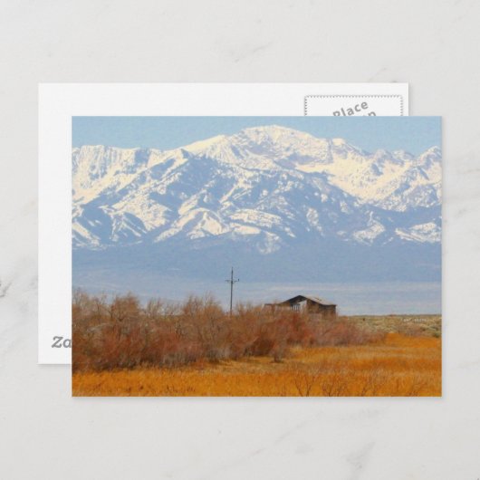 ユタ州の美しいソルトレークシティー ポストカード (正面/裏面)