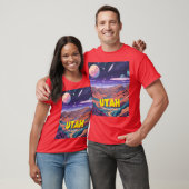 ユタ州の自然と都会の友達 Tシャツ (ユニセックス)