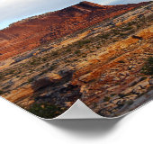 ユタ州のMonitor and Merrimac Mesas ポスター (角)