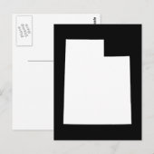 ユタ州への引越しをお知らせするオリジナルグッズを作成 ポストカード (正面/裏面)