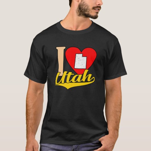 ユタ州を愛する Tシャツ (正面)