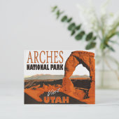 ユタ州を訪ねて、アルカス国立公園 ポストカード (スタンド正面)