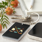 ユタ州アイスホッケー選手フィールドチームコーチ キーホルダー (正面右)