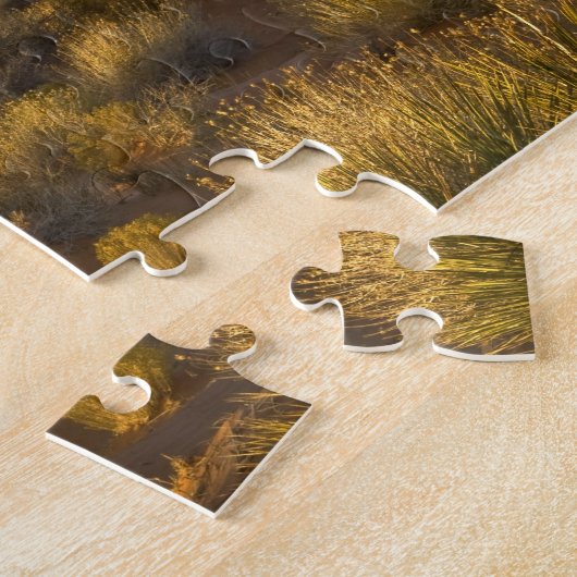 ユタ州アメリカ、モニュメントバレー国立公園 ジグソーパズル (側面)