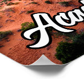 ユタ州アーチス国立公園統一された州 ポスター (角)