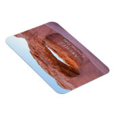 ユタ州アーチズ国立公園タペストリアアーチ マグネット (右側)