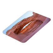 ユタ州アーチズ国立公園タペストリアアーチ マグネット (左側)