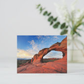 ユタ州アーチズ国立公園ブロークン・アーチ ポストカード (スタンド正面)