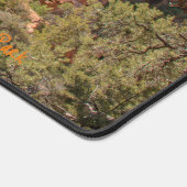 ユタ州アーチ付きキャニオンオーバーフロートレイル デスクマット (コーナー)