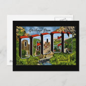 ユタ州オグデンより ポストカード (正面/裏面)