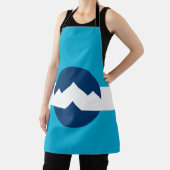 ユタ州オグデン国旗 エプロン (インサイチュ)