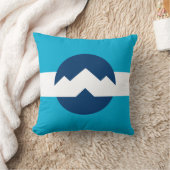 ユタ州オグデン国旗 クッション (ブランケット)