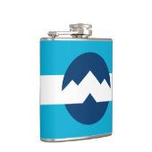 ユタ州オグデン国旗 フラスク (右)