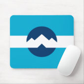 ユタ州オグデン国旗 マウスパッド (マウス)