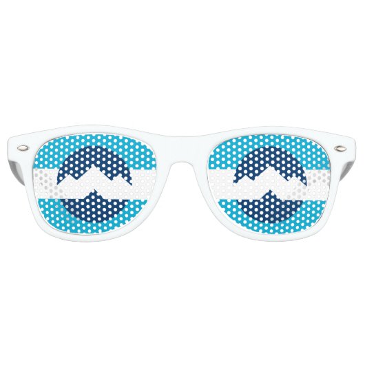 ユタ州オグデン国旗 レトロサングラス (正面)