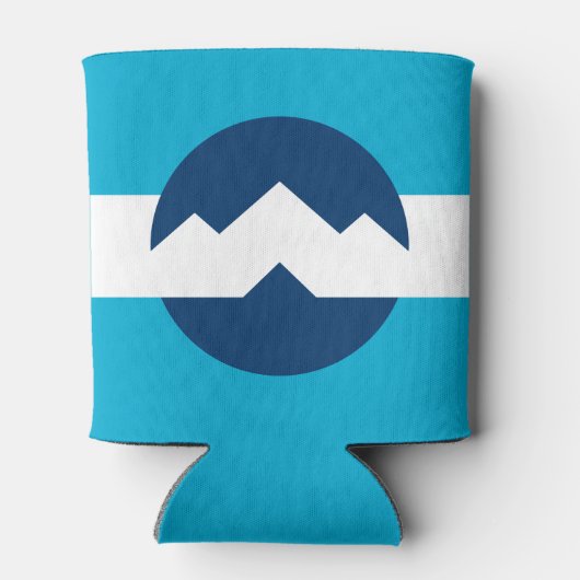 ユタ州オグデン国旗 缶クーラー (裏面)