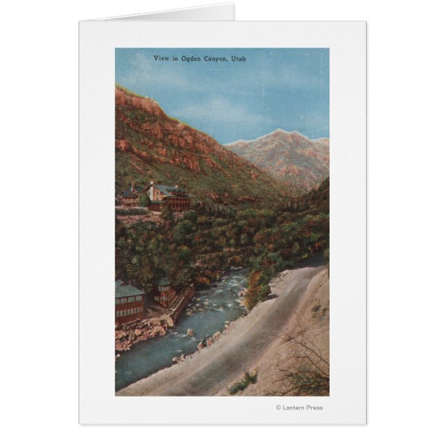 ユタ州オグデン – Ogden Canyon View & River (正面)