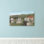 ユタ州オグデンArtesian ParkOgden,ユタ州 キャンバスプリント (インサイチュ (ウッドフロア))