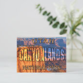 ユタ州カニヨンランズ国立公園はがき ポストカード (スタンド正面)