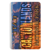 ユタ州カニヨンランズ国立公園マグネット マグネット (縦)