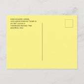 ユタ州キャニョンランズ国立公園大きい石 ポストカード (裏面)