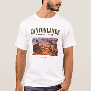 ユタ州キャニョンランズ国立公園 Tシャツ