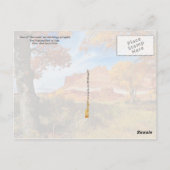 ユタ州キャピトルリーフ国立公園の城 ポストカード (裏面)