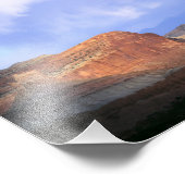 ユタ州キャピトルリーフ国立公園。アメリカ。積雲 フォトプリント            (角)