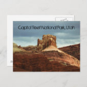 ユタ州キャピトルリーフ国立公園 ポストカード (正面/裏面)