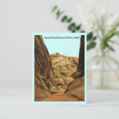 ユタ州キャピトルリーフ国立公園 ポストカード (スタンド正面)