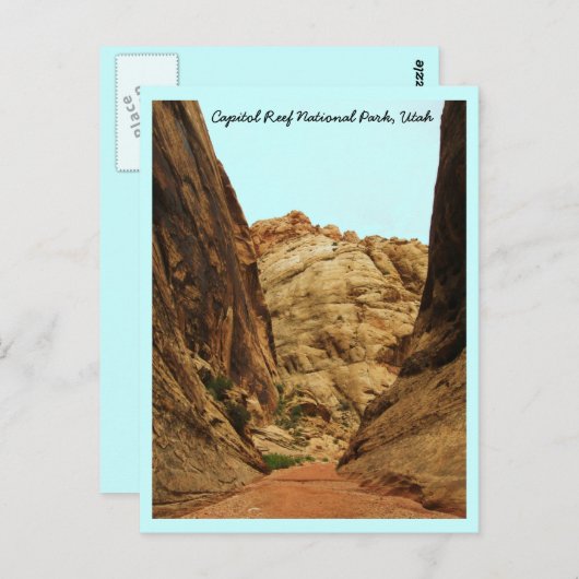 ユタ州キャピトルリーフ国立公園 ポストカード (正面/裏面)