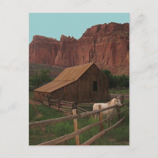 ユタ州キャピトルリーフ国立公園 ポストカード (正面)