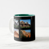 ユタ州キャピトルリーフ ツートーンマグカップ (正面左)