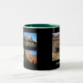 ユタ州キャピトルリーフ ツートーンマグカップ (中央)