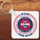 ユタ州キーチェーン キーホルダー (正面)
