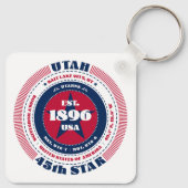 ユタ州キーチェーン キーホルダー (裏面)