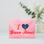 ユタ州グリーンリバーが大好き ポストカード (スタンド正面)