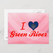 ユタ州グリーンリバーが大好き ポストカード (正面/裏面)
