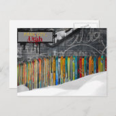 ユタ州グレンジースキスパークシティポストカード ポストカード (正面/裏面)